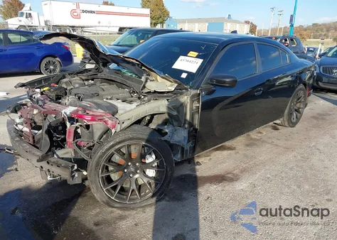 2018 Dodge Charger R/T Scat Pack Rwd z USA, uszkodzony, nr VIN 2C3CDXGJ4JH117008